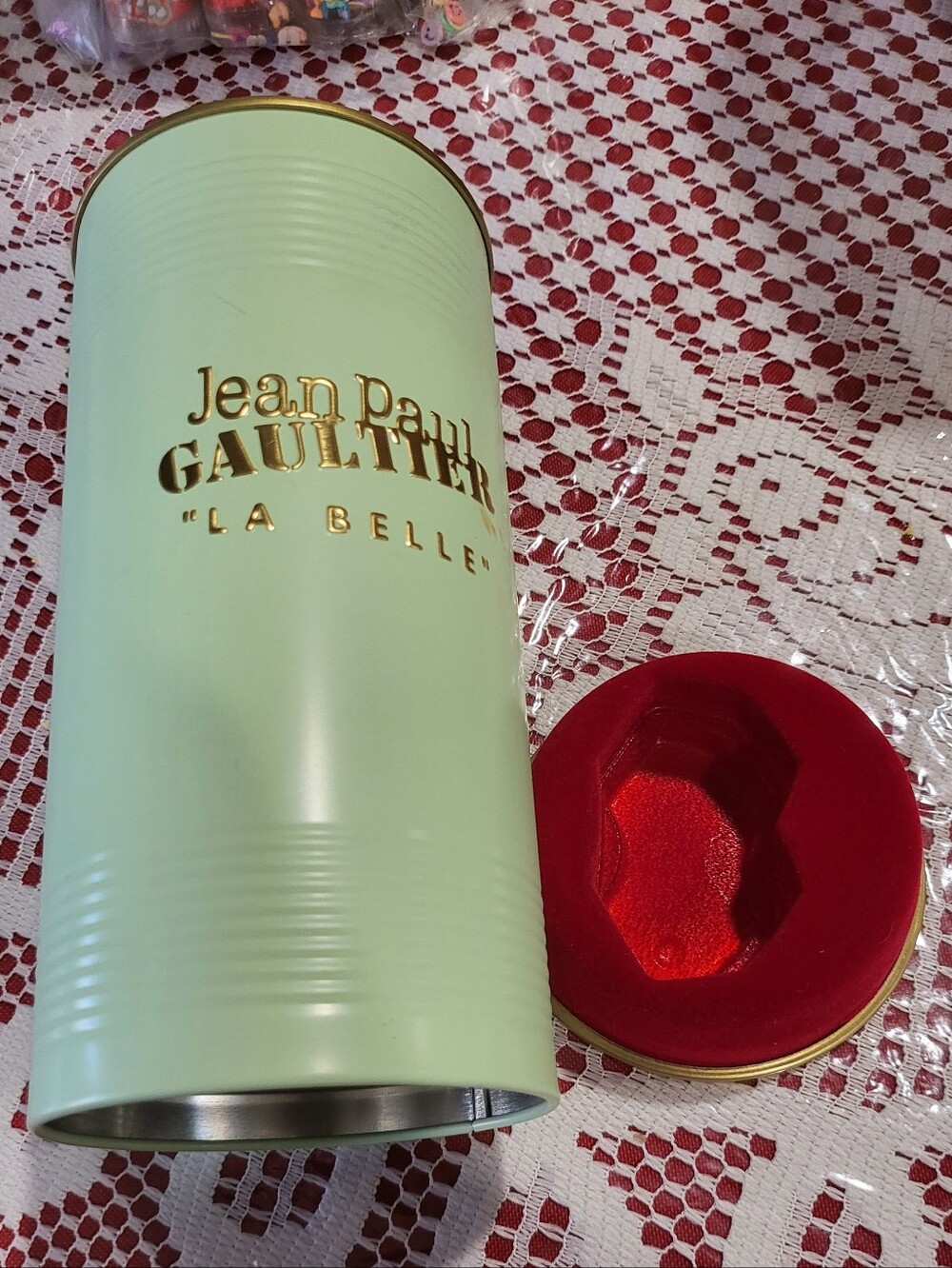 Empty Jean Paul Gaultier La belle original box Red Mint